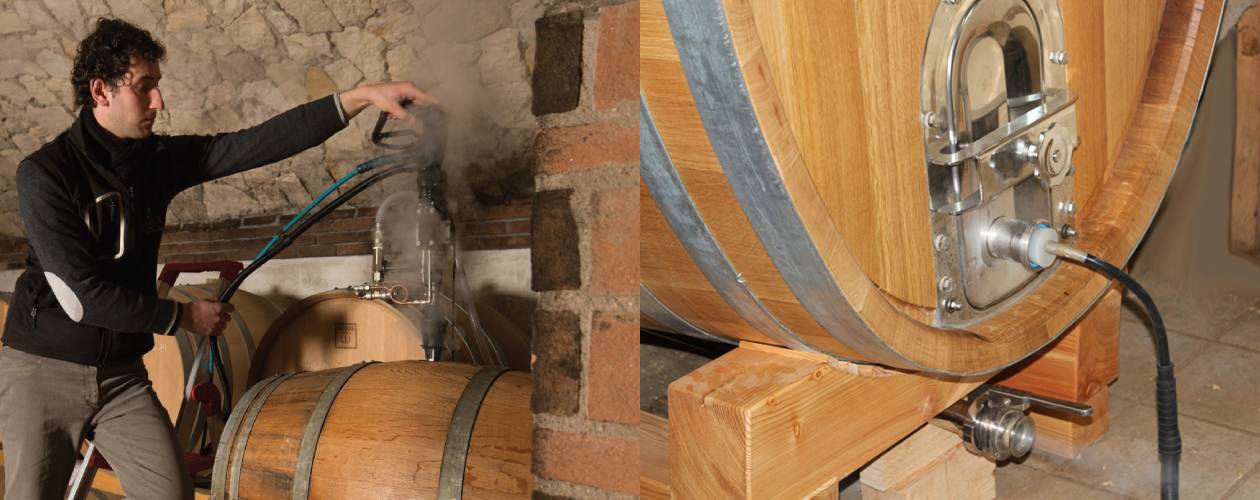 Achieve barrel cleanliness to bottle hygiene