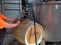 rehydrates wine barrels